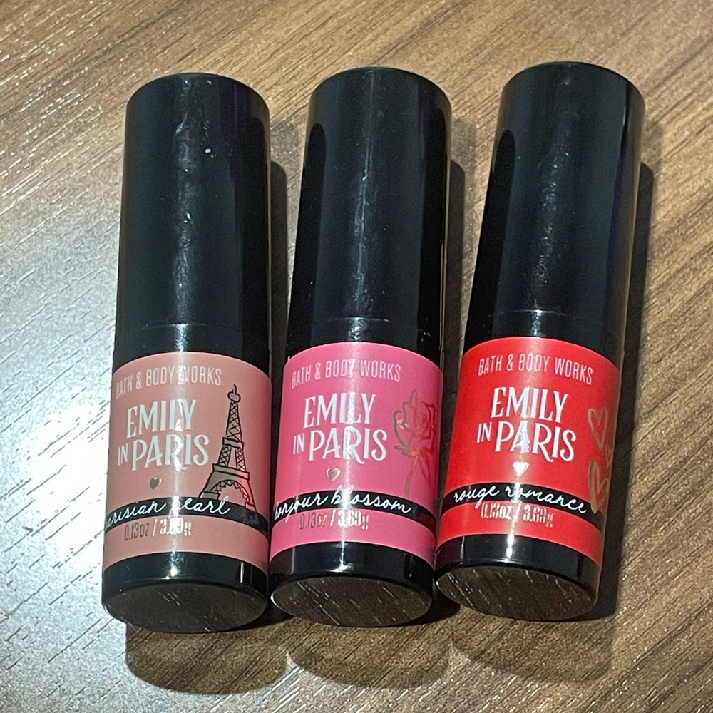 Emily in Paris Lipstick Trio